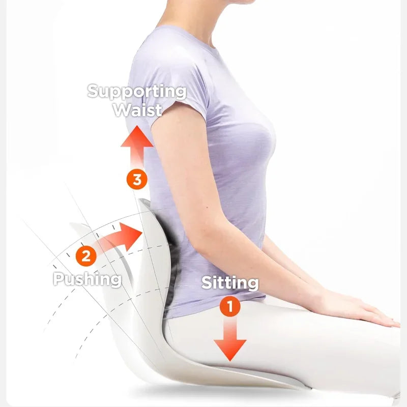 Lumbar Cushion Sitting Chair Lumbar Support Cushion Cushion Chair Adult Back Straightener Office Chair Back Support Cushion