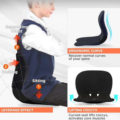 Lumbar Cushion Sitting Chair Lumbar Support Cushion Cushion Chair Adult Back Straightener Office Chair Back Support Cushion